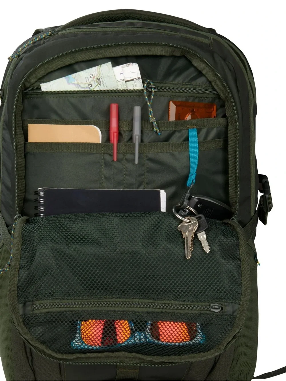 Sierra Designs Sonora Pass 27L Backpack Green Hydration Compatible - Hiking